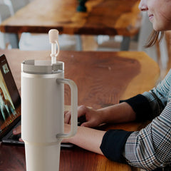 UMUST Silicone Straw Covers,Dust-Proof Straw Caps for Stanley Cups 30oz/40oz ,Reusable Straw Topper Accessorines