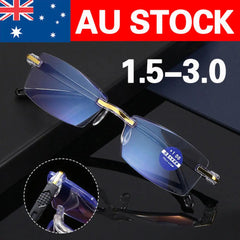 Men's Reading Glasses Smart Glasses With Automatic Adjustment Lens Dimming Glasse Women Anti-blue Light +1.0-+4.0 Reading Mirror