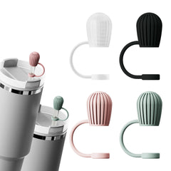 UMUST Silicone Straw Covers,Dust-Proof Straw Caps for Stanley Cups 30oz/40oz ,Reusable Straw Topper Accessorines
