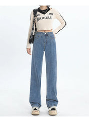 High Waisted Slim Jeans