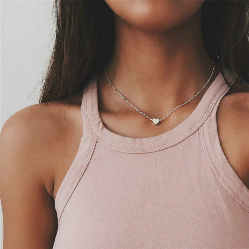 Simple Love Heart Necklace