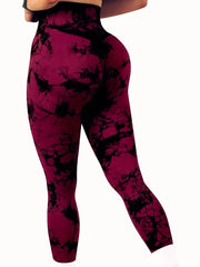 Women's Tie-Dye Seamless Leggings
