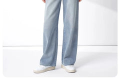 Maternity New Jeans Spring and Summer No Toddler Maternity Pants Straight Wide-Leg Pants Large Size Casual Pants Women's Jeans