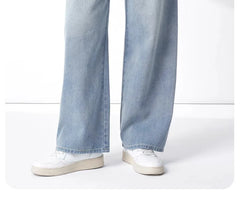 Maternity New Jeans Spring and Summer No Toddler Maternity Pants Straight Wide-Leg Pants Large Size Casual Pants Women's Jeans
