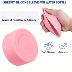 3Pcs Bow Straw Cap Covers Toppers Accessories for Stanley Cups Reusable Cute Silicone Straw Tips Water Bottle Protective Boot