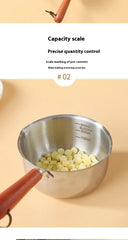 2025 New DIY Tool Wax Bottle Sugar Butter Melting Pot Heating Furnace Insulation Hot Milk Stainless Steel Mini Melting Wax Pot