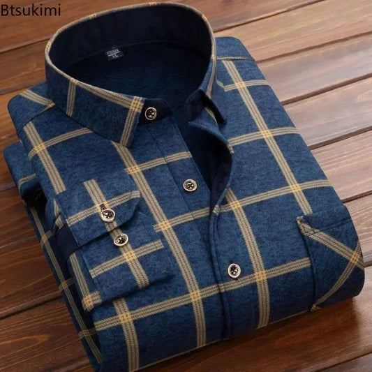 Long Sleeve Plaid Shirts