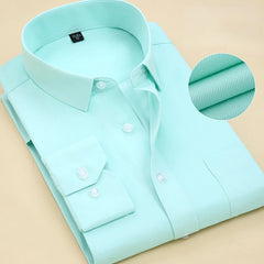 Pure Color Long Sleeve Shirt