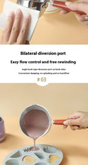2025 New DIY Tool Wax Bottle Sugar Butter Melting Pot Heating Furnace Insulation Hot Milk Stainless Steel Mini Melting Wax Pot