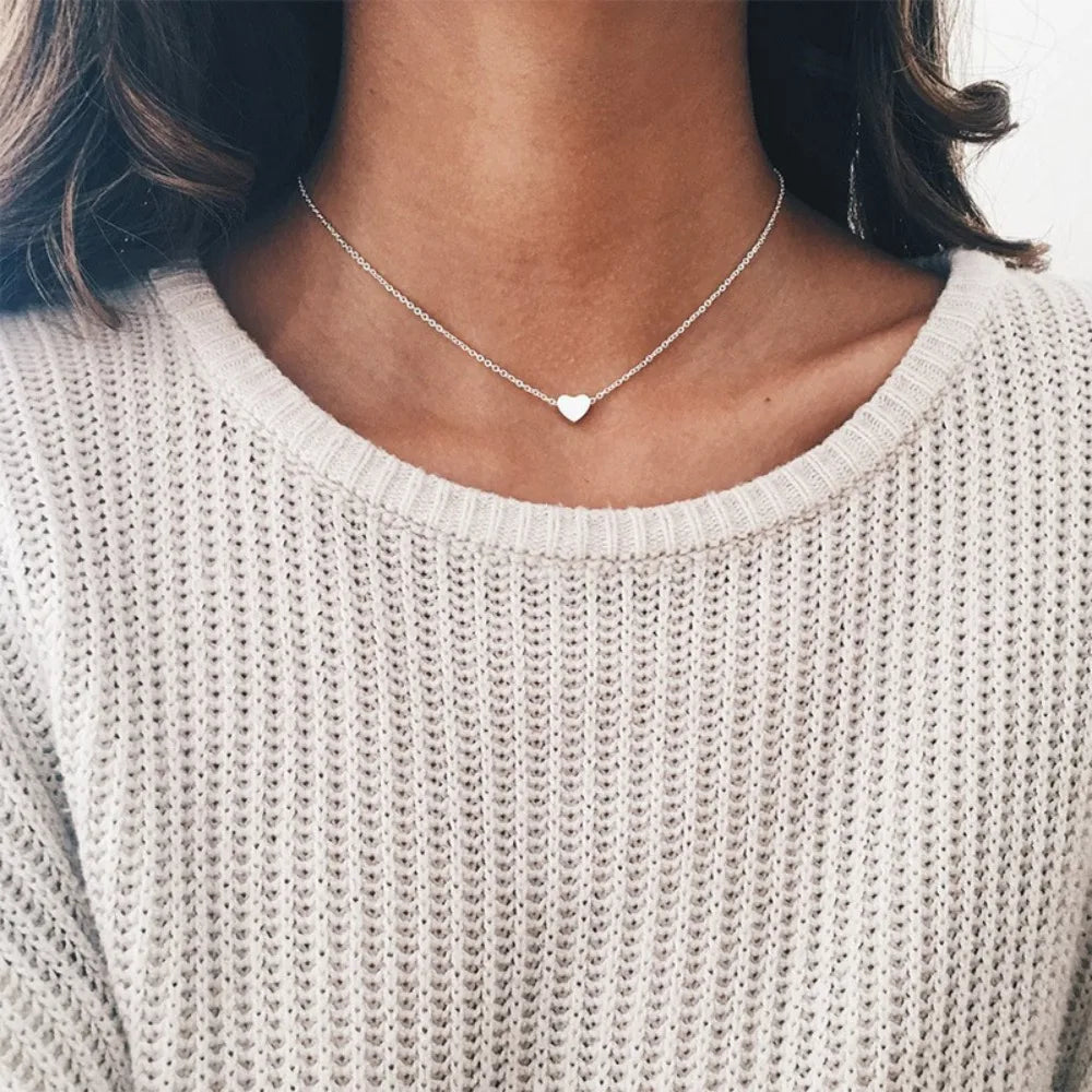 Simple Love Heart Necklace