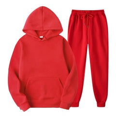 Men's  Long Sleeve Pullover + Jogging Trousers  Sets