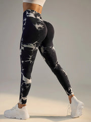Tie Dye Yoga  Sport Leggings