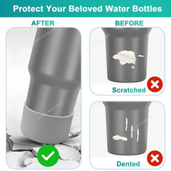 3Pcs Bow Straw Cap Covers Toppers Accessories for Stanley Cups Reusable Cute Silicone Straw Tips Water Bottle Protective Boot