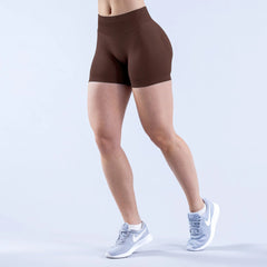 One piece of three waisted  yoga shorts