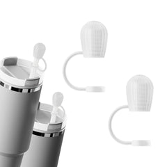 UMUST Silicone Straw Covers,Dust-Proof Straw Caps for Stanley Cups 30oz/40oz ,Reusable Straw Topper Accessorines