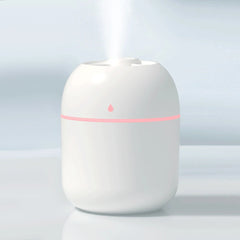 Home Fragrances USB Humidifier Oil Diffuser Portable Simple With Light Aroma Cool Mist Lovely Power-off Protection Romantic