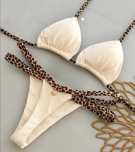 Holiday Swimsuit Two-piece Set