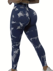 Women's Tie-Dye Seamless Leggings