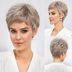 Light Blonde  Short Pixie Cut Wigs
