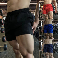 Solid Casual Quick Dry Sports Shorts