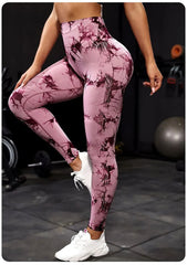 Tie Dye Yoga  Sport Leggings