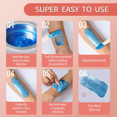 Waxing Machine for Hair Removal Hair Removal Wax Melting Machine 200ml Wax Heater Depilation Paraffin Warmer Waxing Dipping Pot