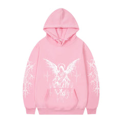 High Street Y2K Goth  Zipper Hoodie Graphic Print Zip Up hip hop Hooded Sweatshirt Harajukus Streetwear Vintage Pullover hoodies