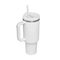 40 oz Tumbler with Handle Lid Straw 40oz Stainless Steel Water Bottle Vacuum Thermos Cup Travel Thermal Coffee Mug for stanleys
