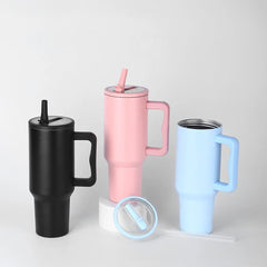 40 Oz For Stanley Thermal Water Bottle Cover Coffee Cups Flip Straw Cap Replacement Spill Proof Mugs Tumbler Lid Accessories