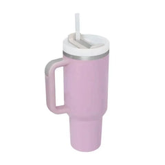 40 oz Tumbler with Handle Lid Straw 40oz Stainless Steel Water Bottle Vacuum Thermos Cup Travel Thermal Coffee Mug for stanleys