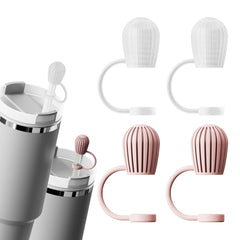 UMUST Silicone Straw Covers,Dust-Proof Straw Caps for Stanley Cups 30oz/40oz ,Reusable Straw Topper Accessorines