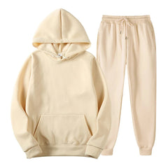 Men's  Long Sleeve Pullover + Jogging Trousers  Sets
