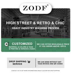 ZODF New 2025 Autumn Men's 445GSM Sweatpants Unisex High Street Soft Knitted Straight Pants Brand Streetwears Tracksuits HY0382