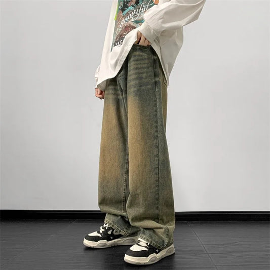 Men's Wide Leg Jeans