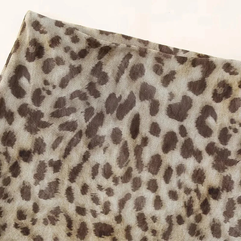 Leopard Long Skirts