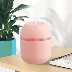 Home Fragrances USB Humidifier Oil Diffuser Portable Simple With Light Aroma Cool Mist Lovely Power-off Protection Romantic
