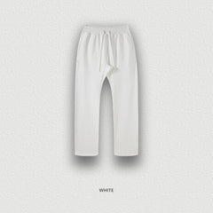 ZODF New 2025 Autumn Men's 445GSM Sweatpants Unisex High Street Soft Knitted Straight Pants Brand Streetwears Tracksuits HY0382