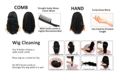 Natural Black 26 inch 180Density Soft Long KInky Curly Lace Front Wig For Women With BabyHair Preplucked Natural Hairline