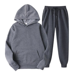 Men's  Long Sleeve Pullover + Jogging Trousers  Sets