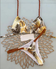 Holiday Swimsuit Two-piece Set