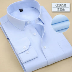 Pure Color Long Sleeve Shirt