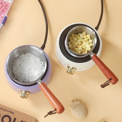 2025 New DIY Tool Wax Bottle Sugar Butter Melting Pot Heating Furnace Insulation Hot Milk Stainless Steel Mini Melting Wax Pot