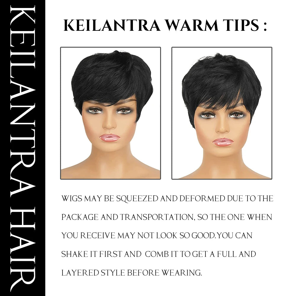 Short Pixie Cut Wig