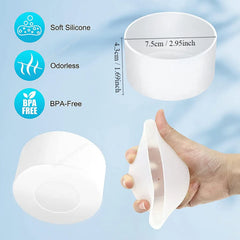 3Pcs Bow Straw Cap Covers Toppers Accessories for Stanley Cups Reusable Cute Silicone Straw Tips Water Bottle Protective Boot