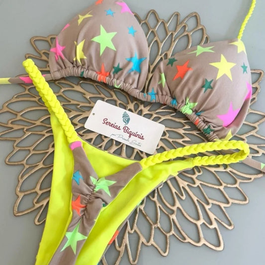 Holiday Swimsuit Two-piece Set