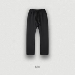 ZODF New 2025 Autumn Men's 445GSM Sweatpants Unisex High Street Soft Knitted Straight Pants Brand Streetwears Tracksuits HY0382