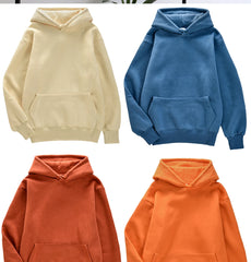 Team Jesus Letter Design Printing Men's Sweatshirt Fashion Warm Hooded Casual Pocket Hoodies Autumn Big Size Streetwear