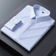 Anti-Wrinkle  Long Sleeves   Shirts