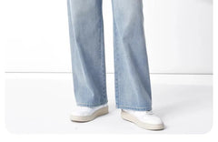 Maternity New Jeans Spring and Summer No Toddler Maternity Pants Straight Wide-Leg Pants Large Size Casual Pants Women's Jeans