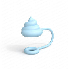 Silicone anti overflow creative toilet, suitable for Stanley cups, , outdoor ice cream cup accessories,  good for going out